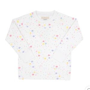 Pristine TBBC Cassidy Comfy Crewneck Pullover Spring Floral Size: 18-24 months